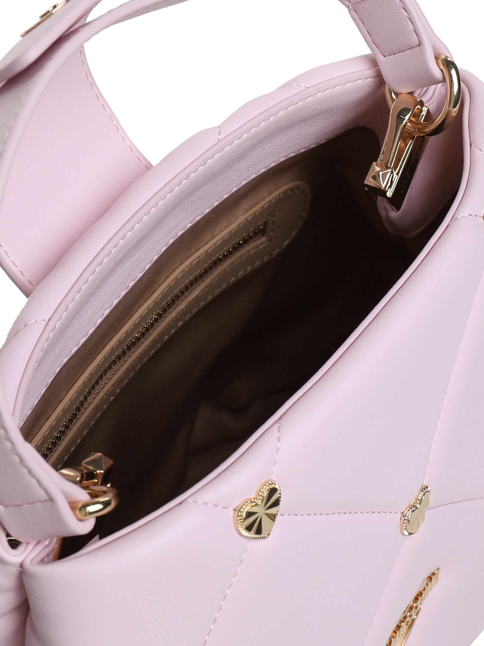 Love Moschino Bags Pale Pink Calfskin