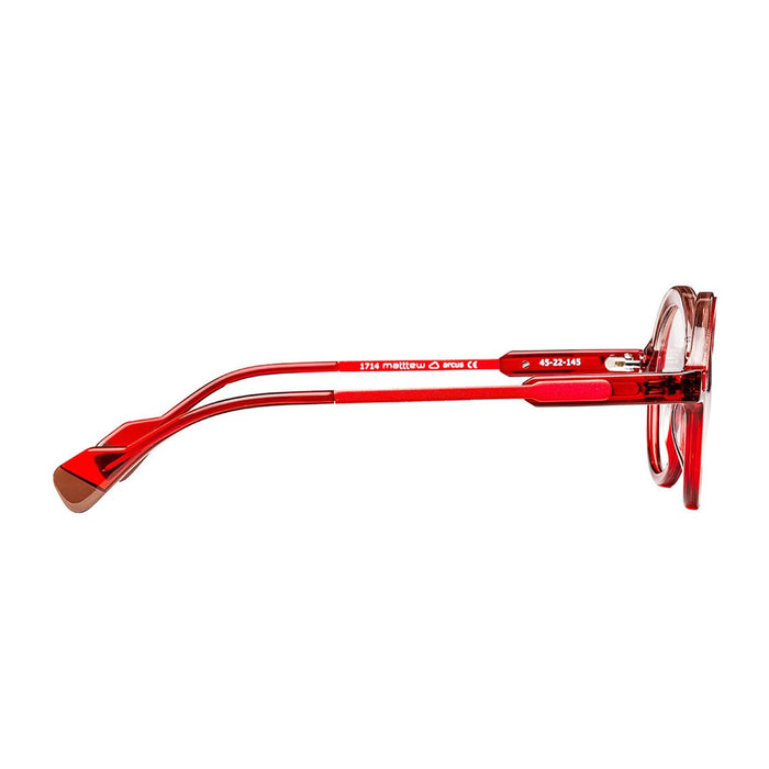 Matttew Arcus Red Acetato/metallo Sunglasses