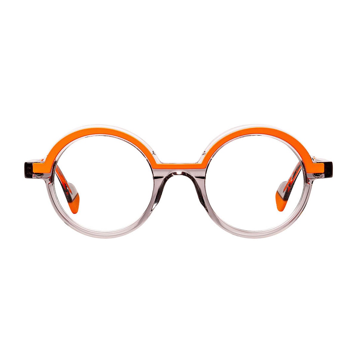 Matttew Arcus Grey / Orange Acetato/metallo Eyewear Frames
