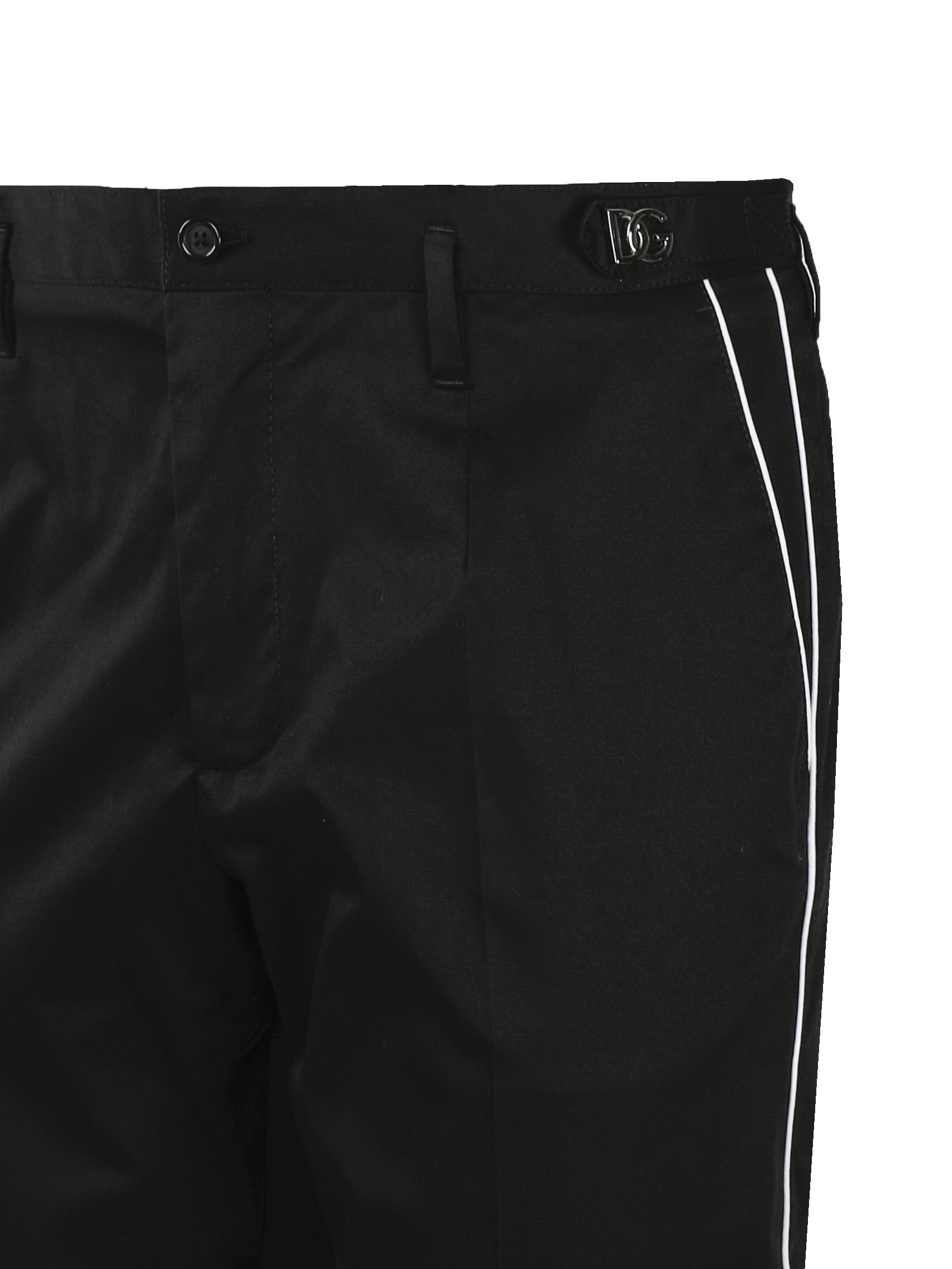 Dolce & Gabbana Trousers Black Cotton