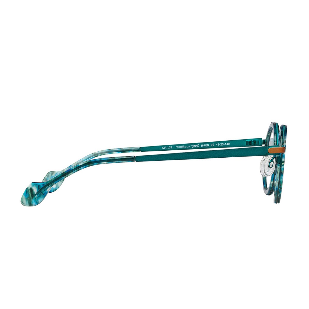 Matttew Ippon Emerald Green Acetato/metallo Sunglasses