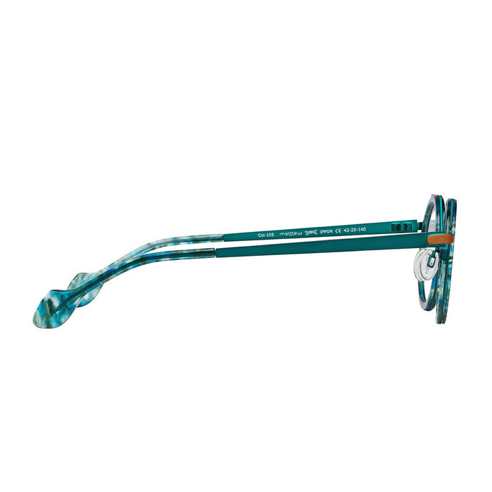 Matttew Ippon Emerald Green Acetato/metallo Sunglasses