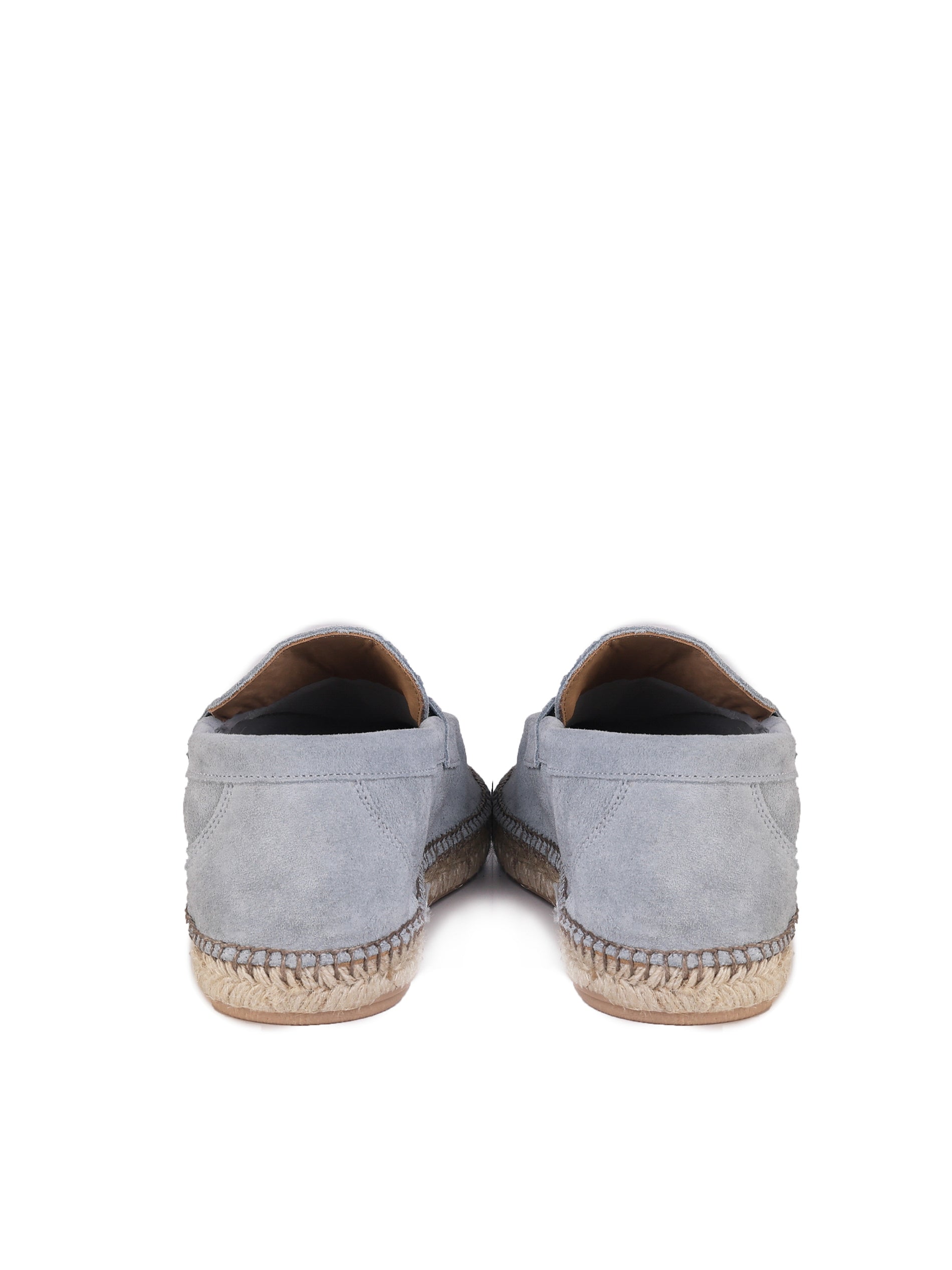 Eleventy Flat Shoes Denim Suede