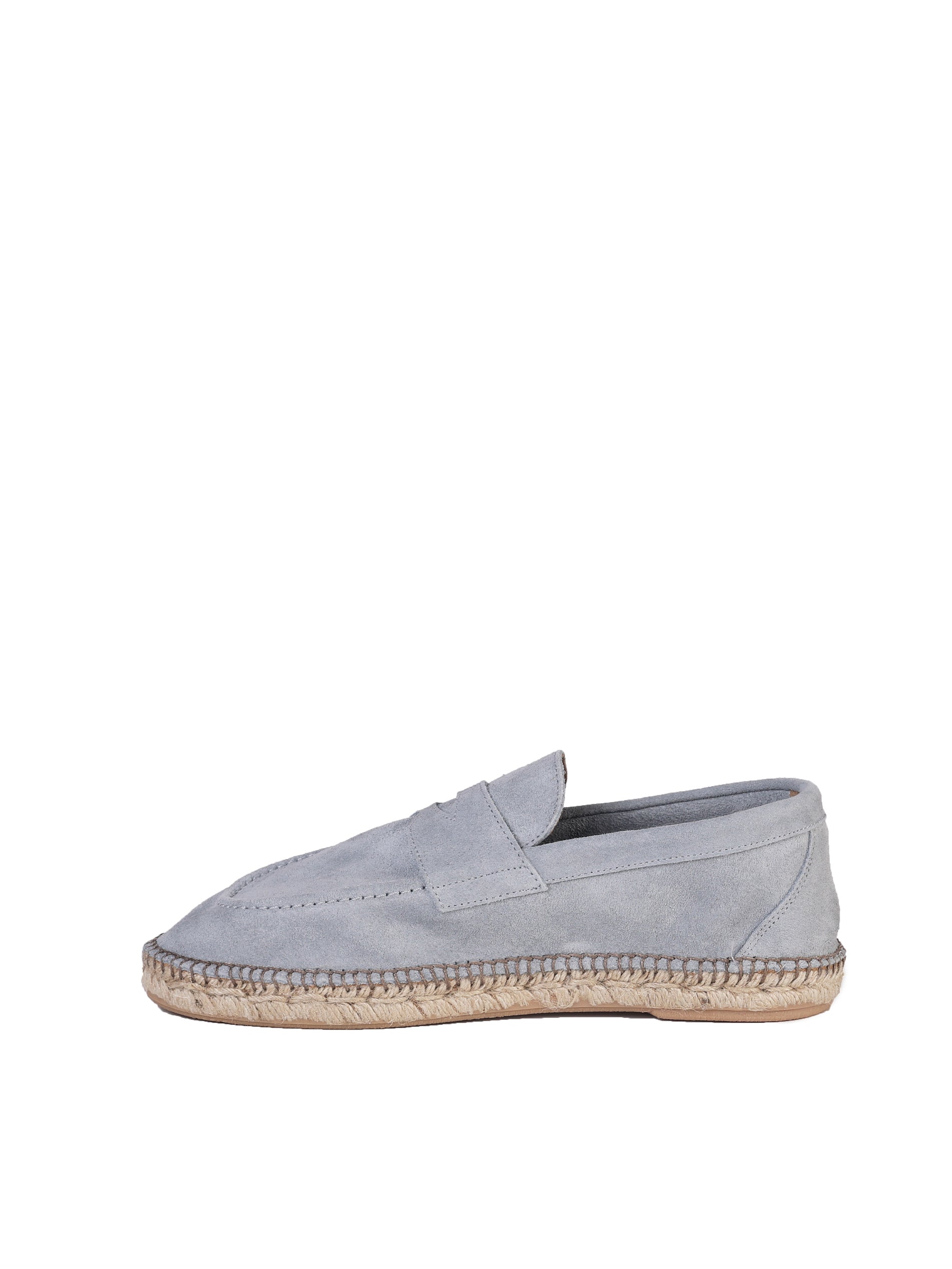 Eleventy Flat Shoes Denim Suede
