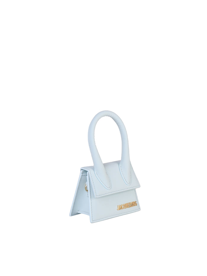 Jacquemus Bags Pale Blue Cowskin
