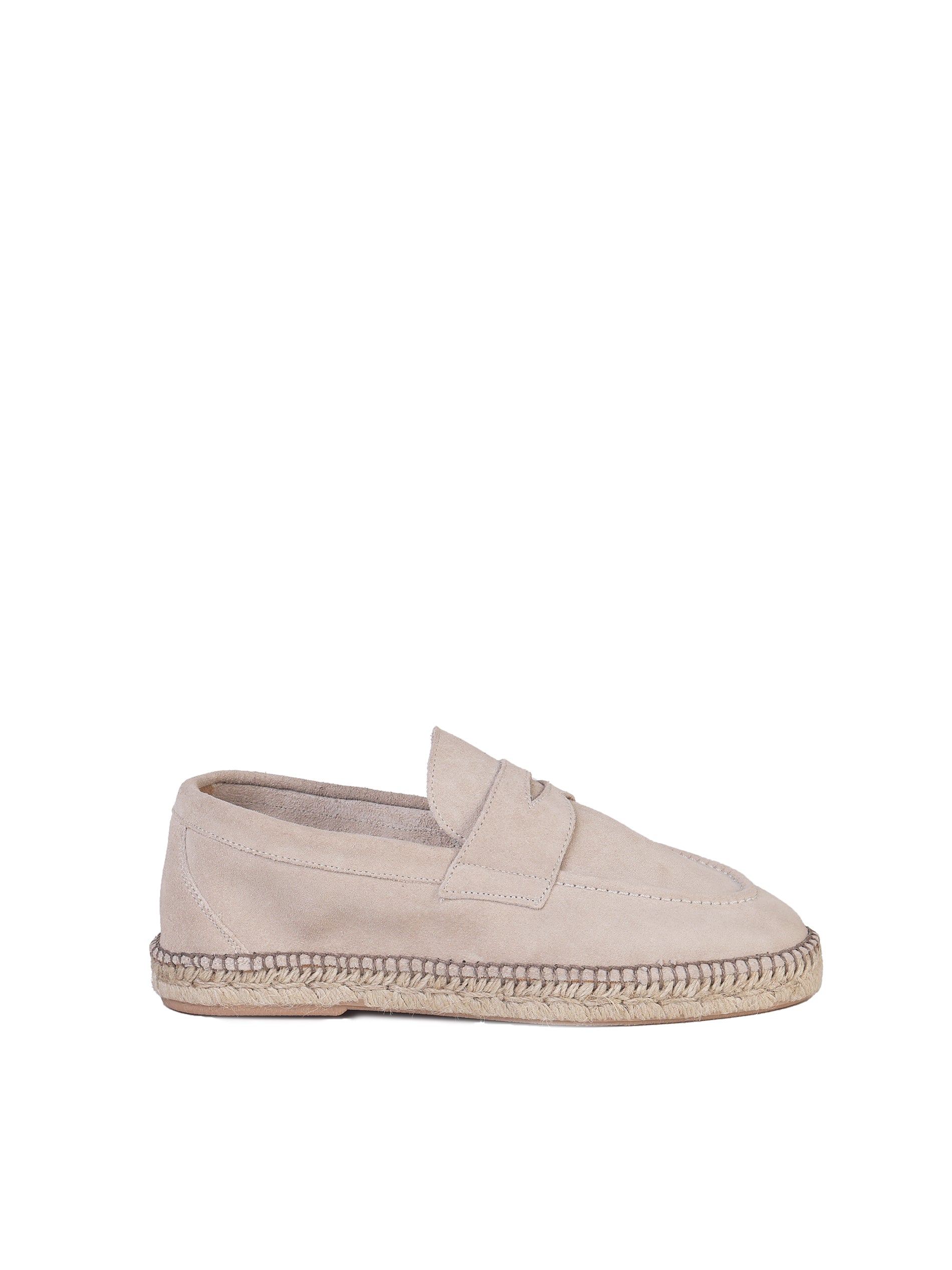 Eleventy Flat Shoes Sand Suede