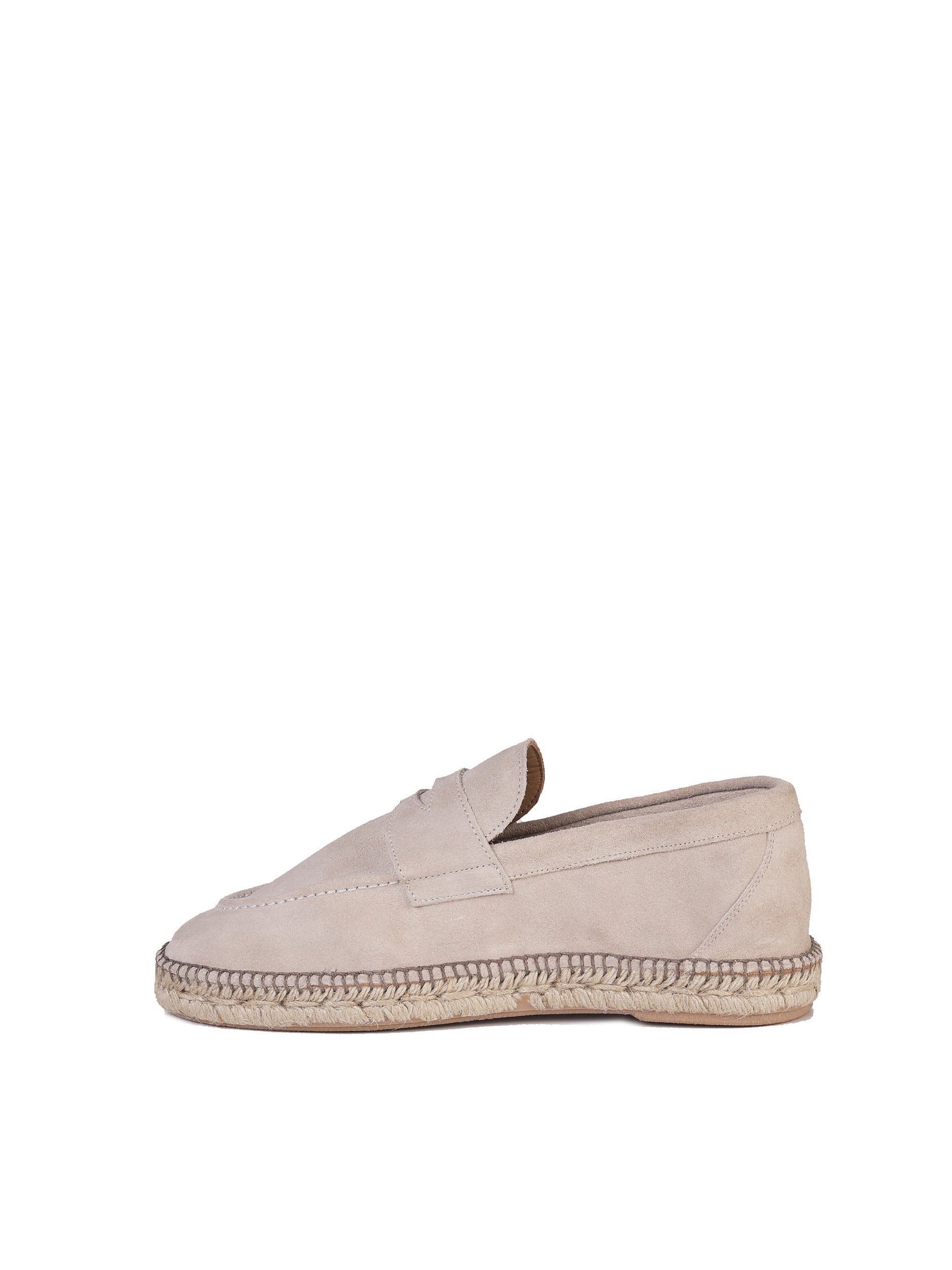 Eleventy Flat Shoes Sand Suede