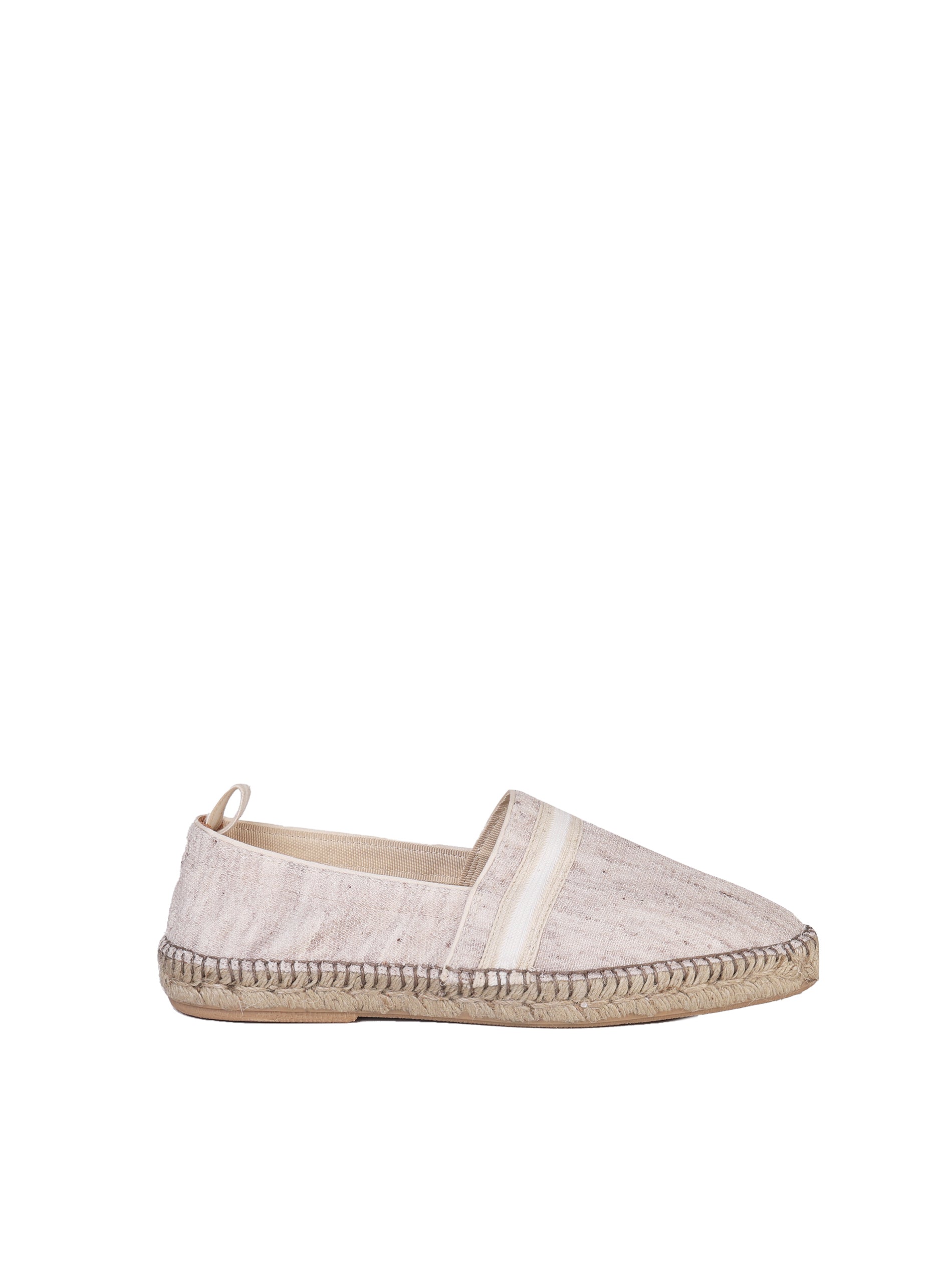 Eleventy Flat Shoes Sand Linen