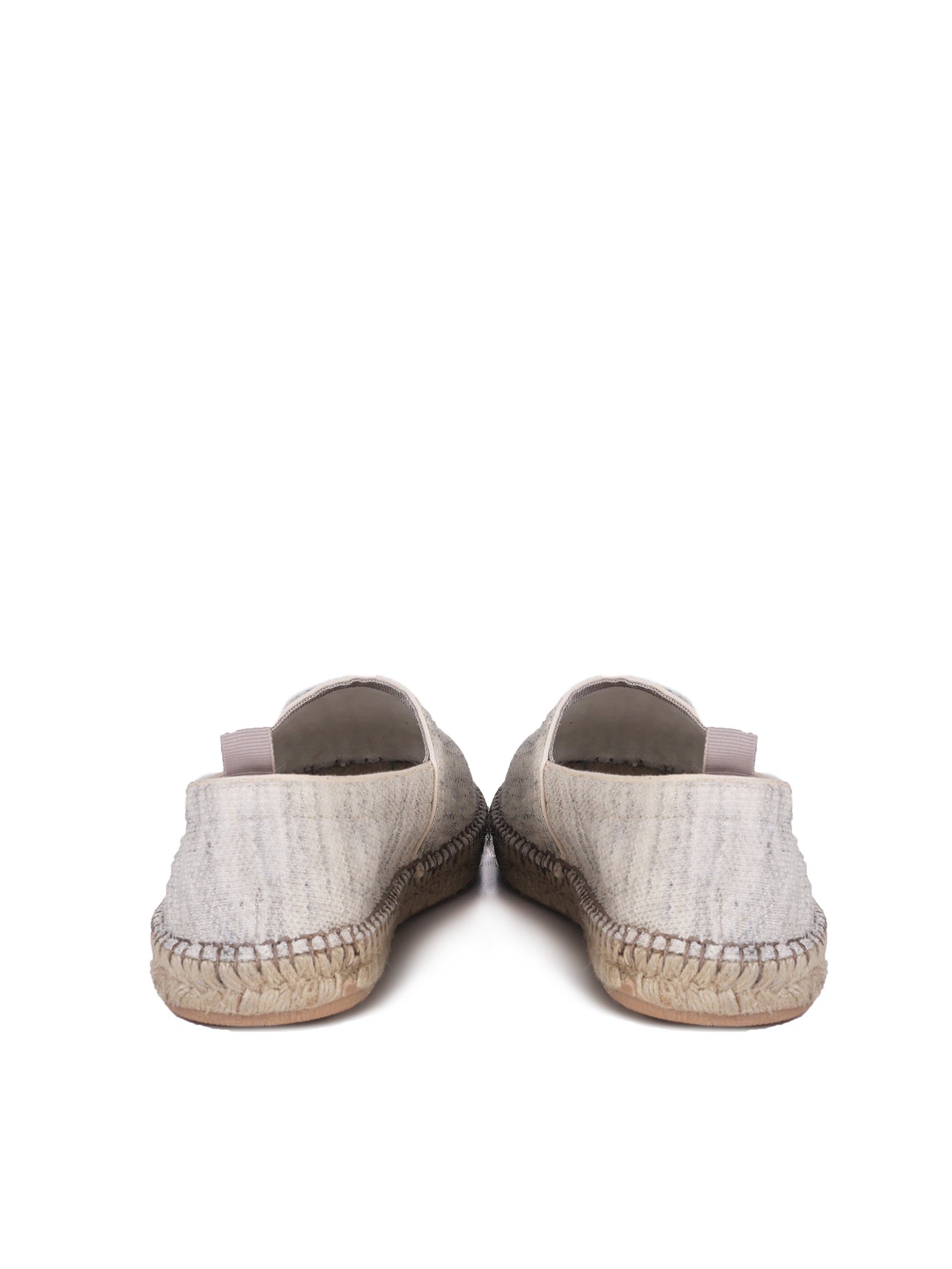 Eleventy Flat Shoes Grey Linen