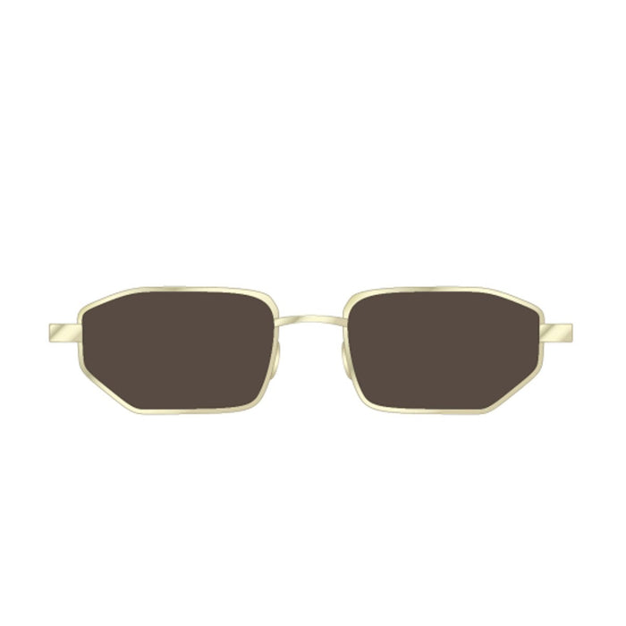 Off-White Oeri14j Loa Gold Metallo Sunglasses