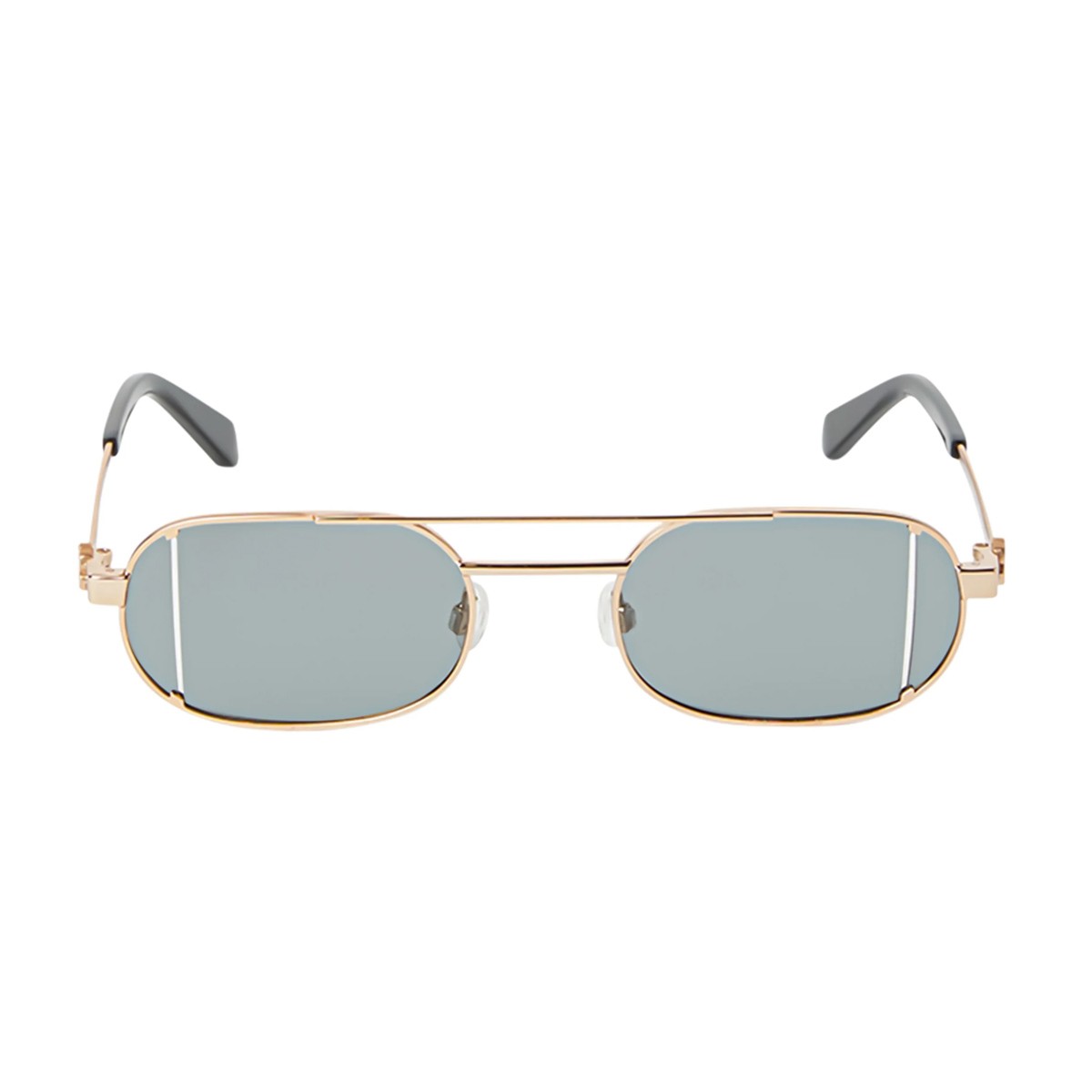 Off-White Oeri14h Lynn Gold Metallo Sunglasses