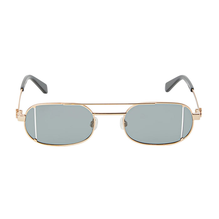 Off-White Oeri14h Lynn Gold Metallo Sunglasses