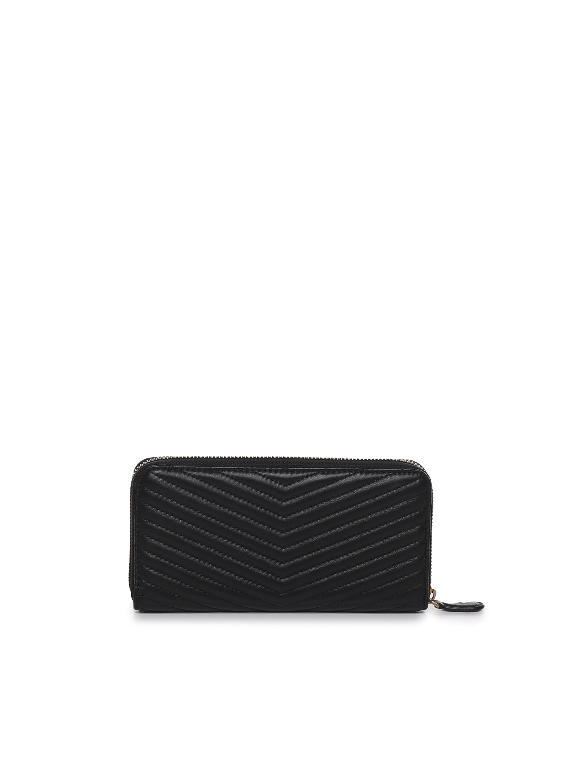 Pinko Wallets Nero-antique Gold Calfskin