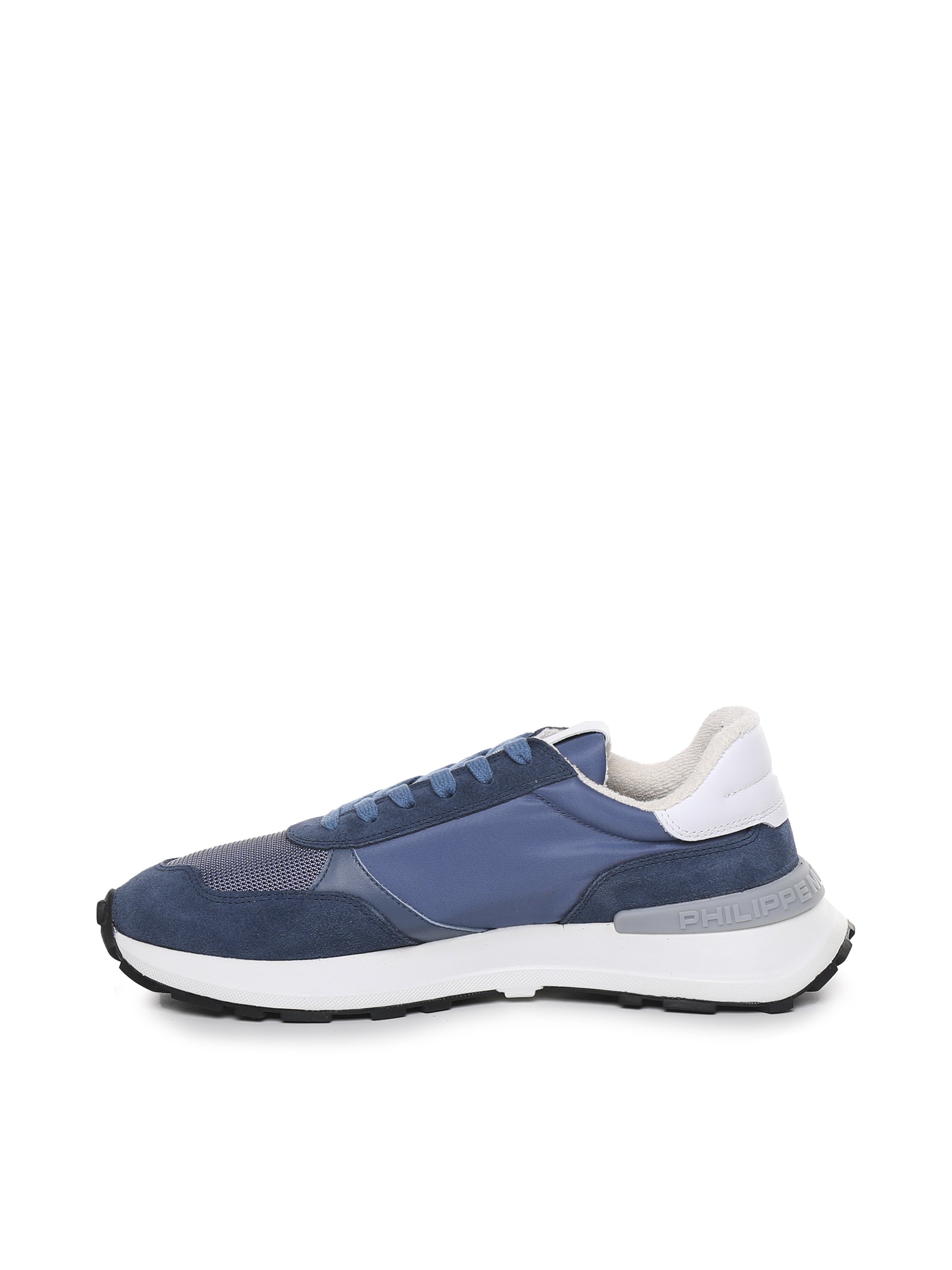 Philippe Model Sneakers Mondial_blue Calfskin Nylon