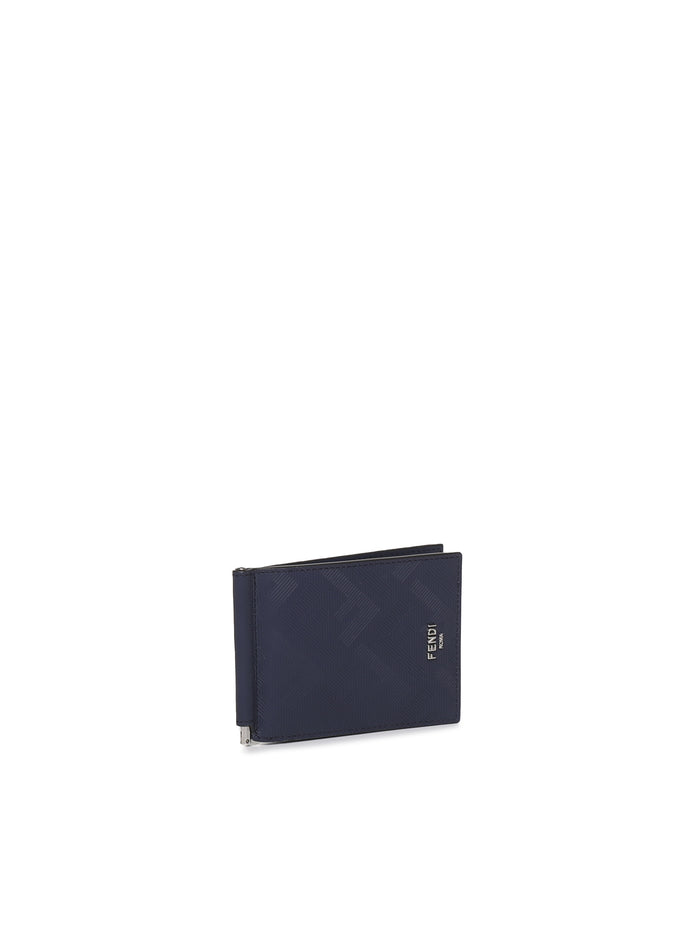 Fendi Wallets Blueberry Calfskin