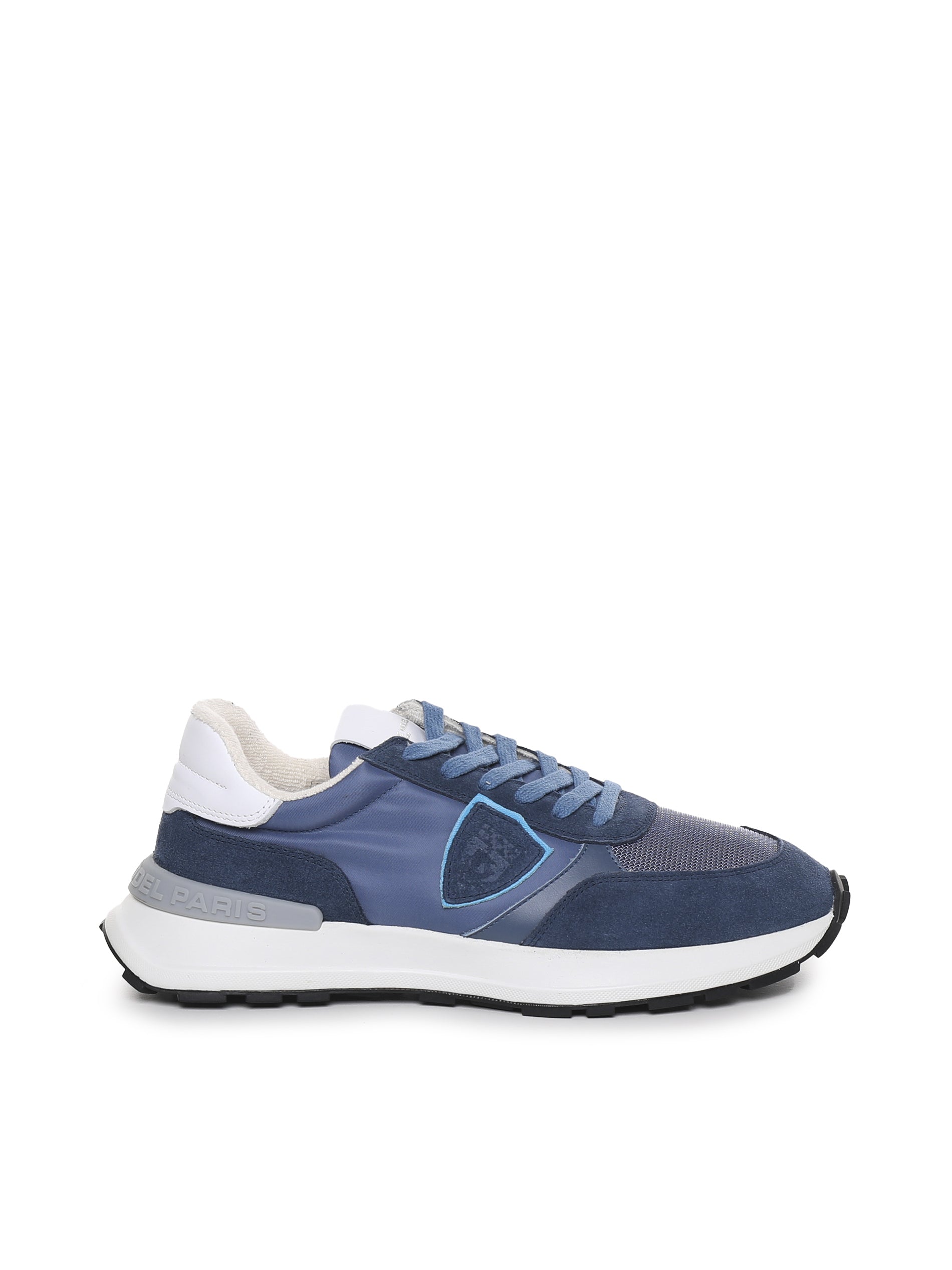 Philippe Model Sneakers Mondial_blue Calfskin Nylon