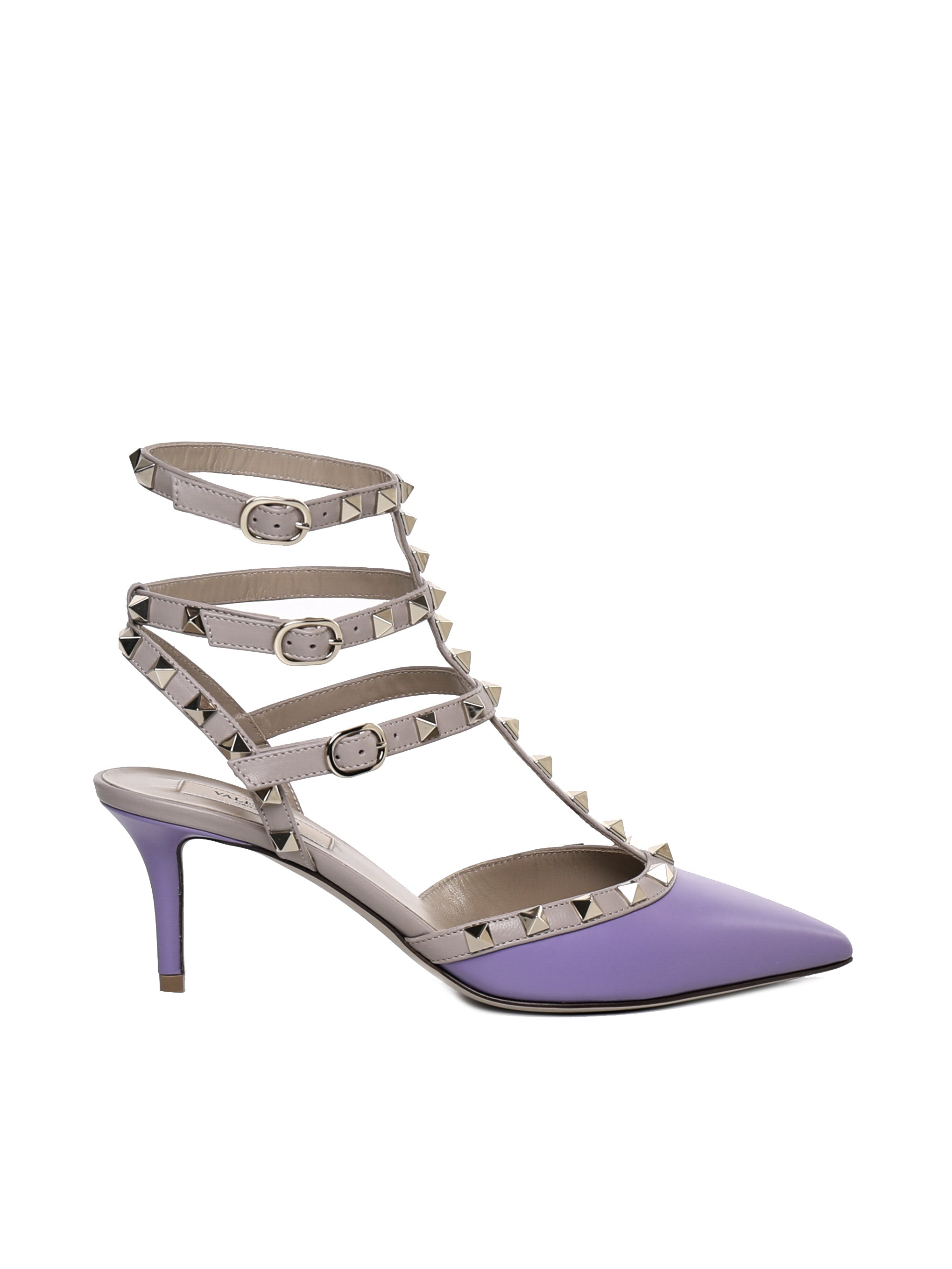 Valentino Garavani With Heel Glicine/poudre Calfskin