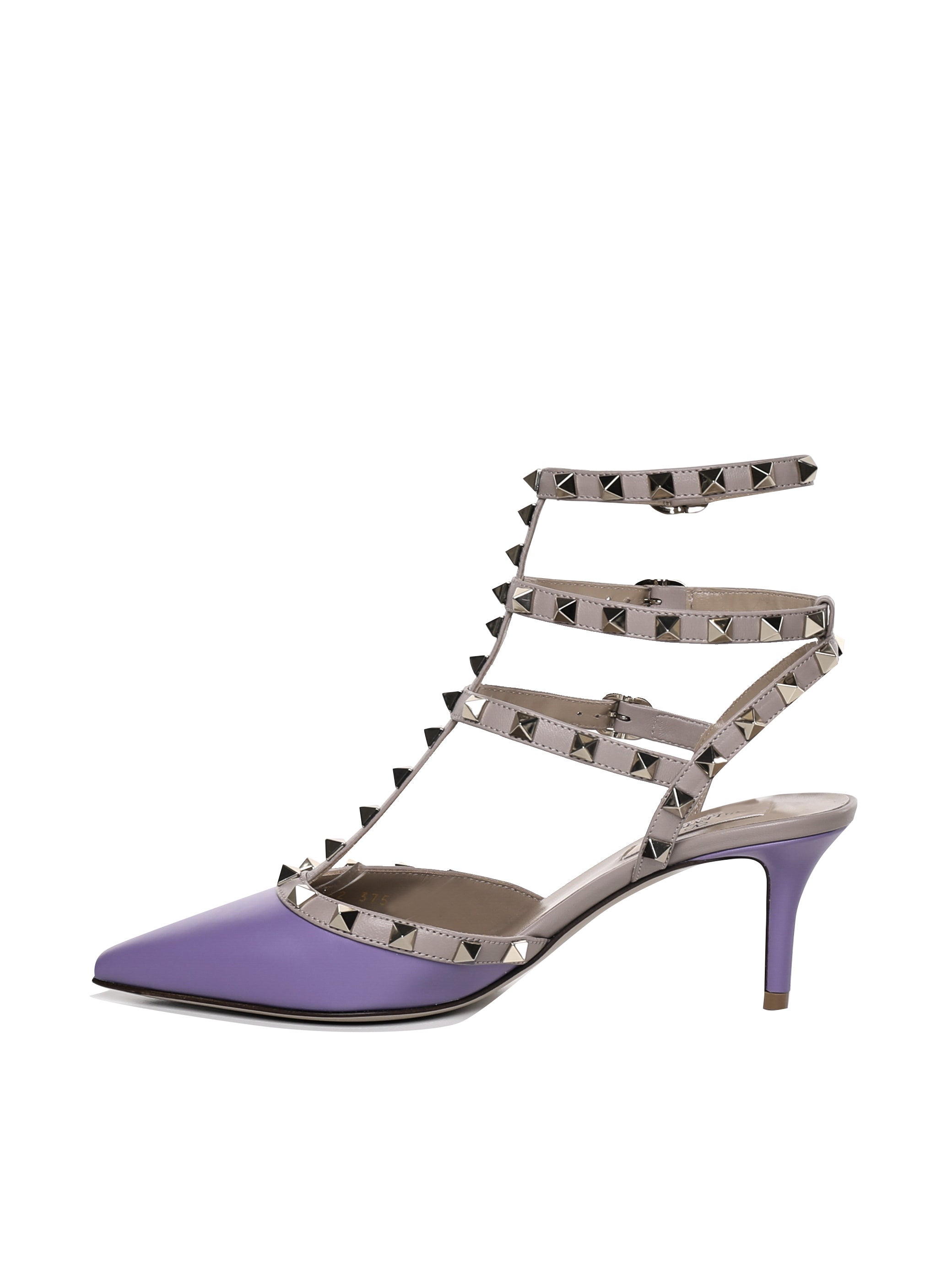Valentino Garavani With Heel Glicine/poudre Calfskin