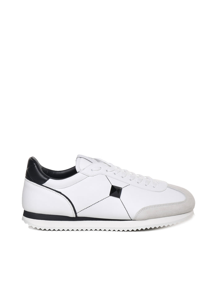 Valentino Garavani Sneakers White, Black Calfskin