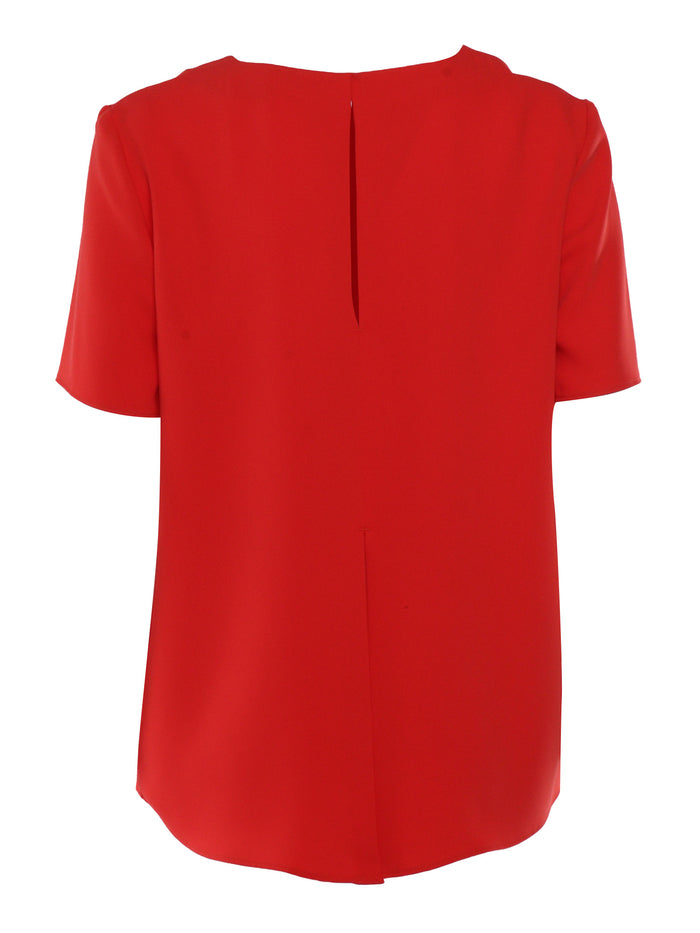 Red blouse Polyester Top