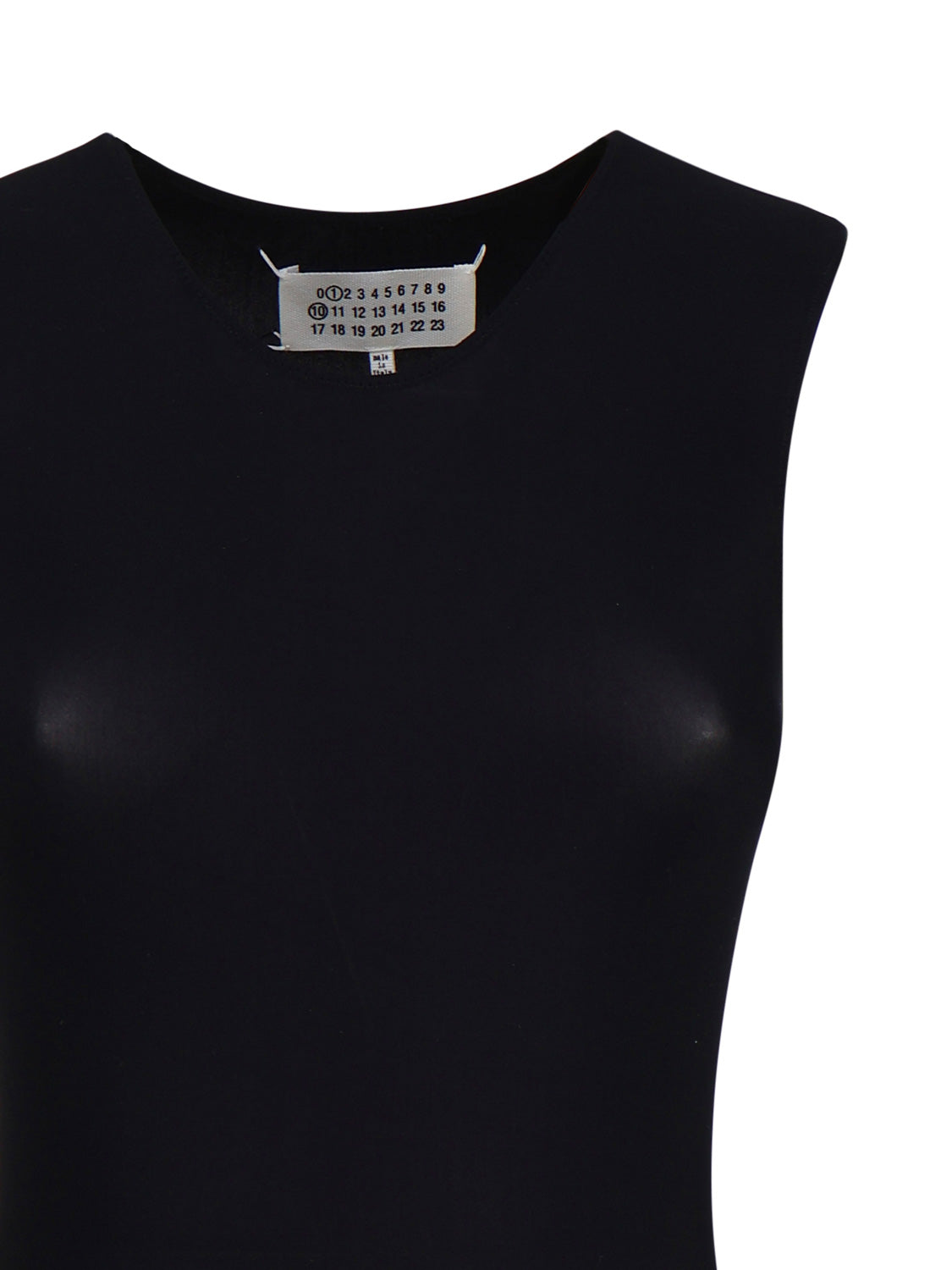 Maison Margiela Top Black Synthetic Fiber