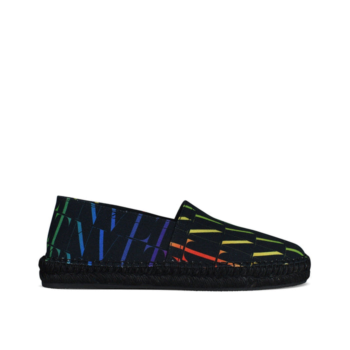 Garavani Vlnt Espadrillas Black Canvas