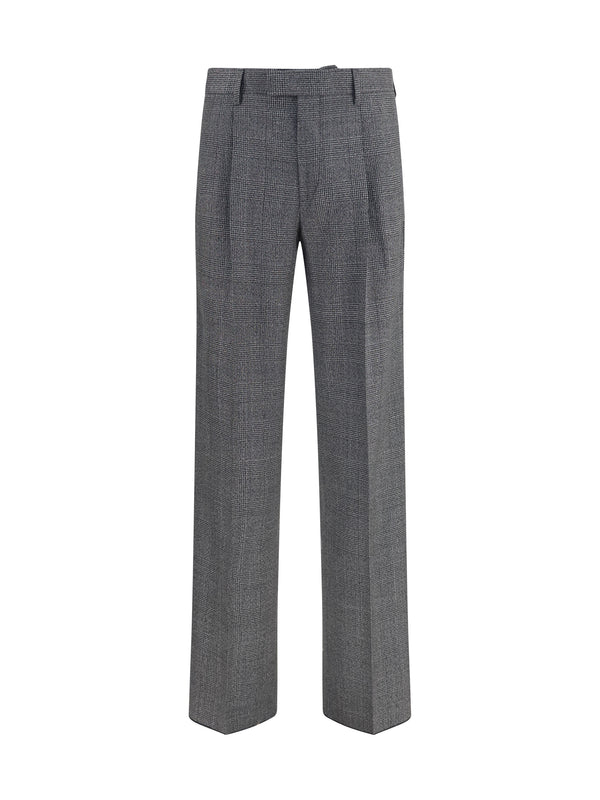 Lardini 65% Polyester; 35% Cotton trousers in gray