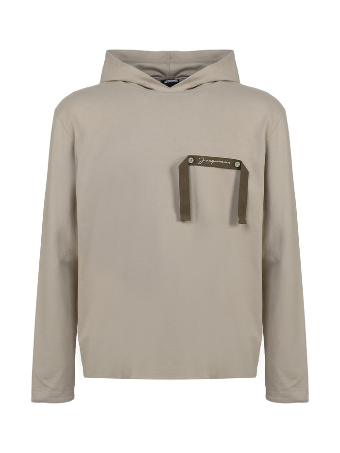 Jacquemus Sweaters Khaki Cotton