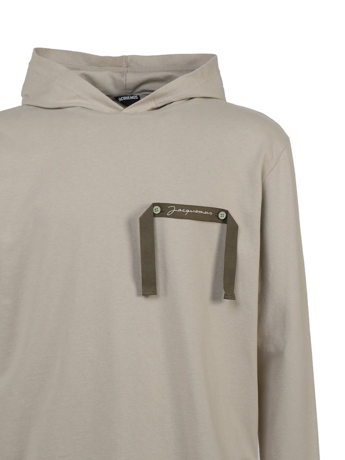Jacquemus Sweaters Khaki Cotton
