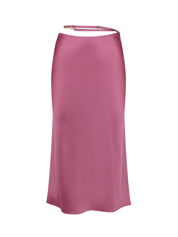 Jacquemus Skirts Pink Viscose