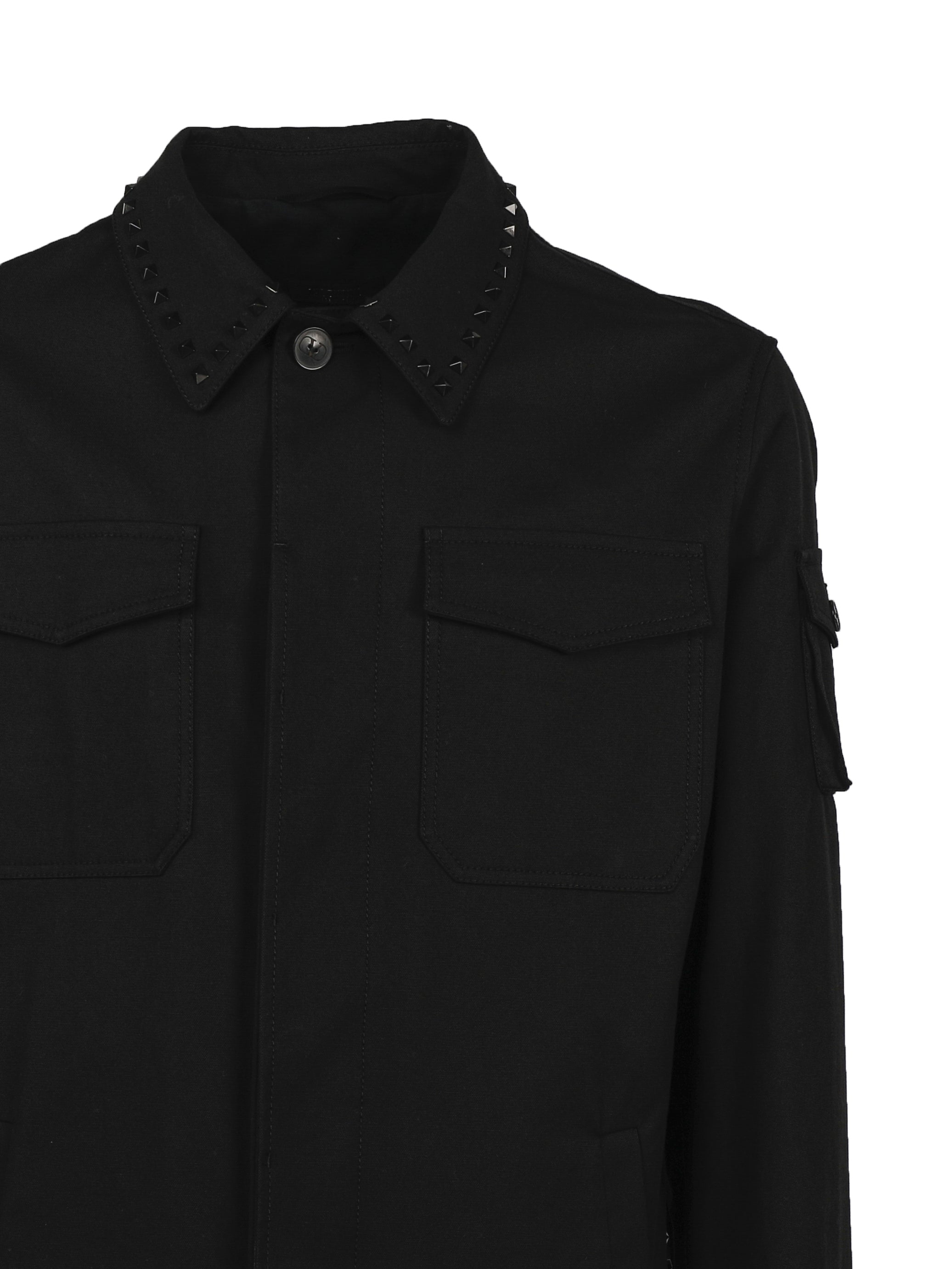 Valentino Garavani Shirts Black Cotton
