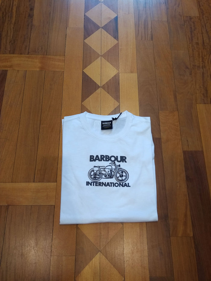 Lance Tee White Cotton Tshirt