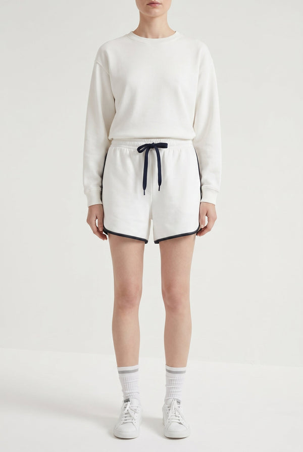 Brunello Cucinelli Womens White Cotton Casual Shorts Off