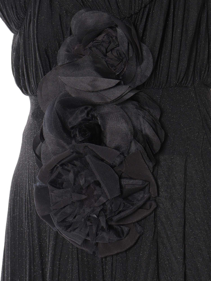 DRESS Black Midi