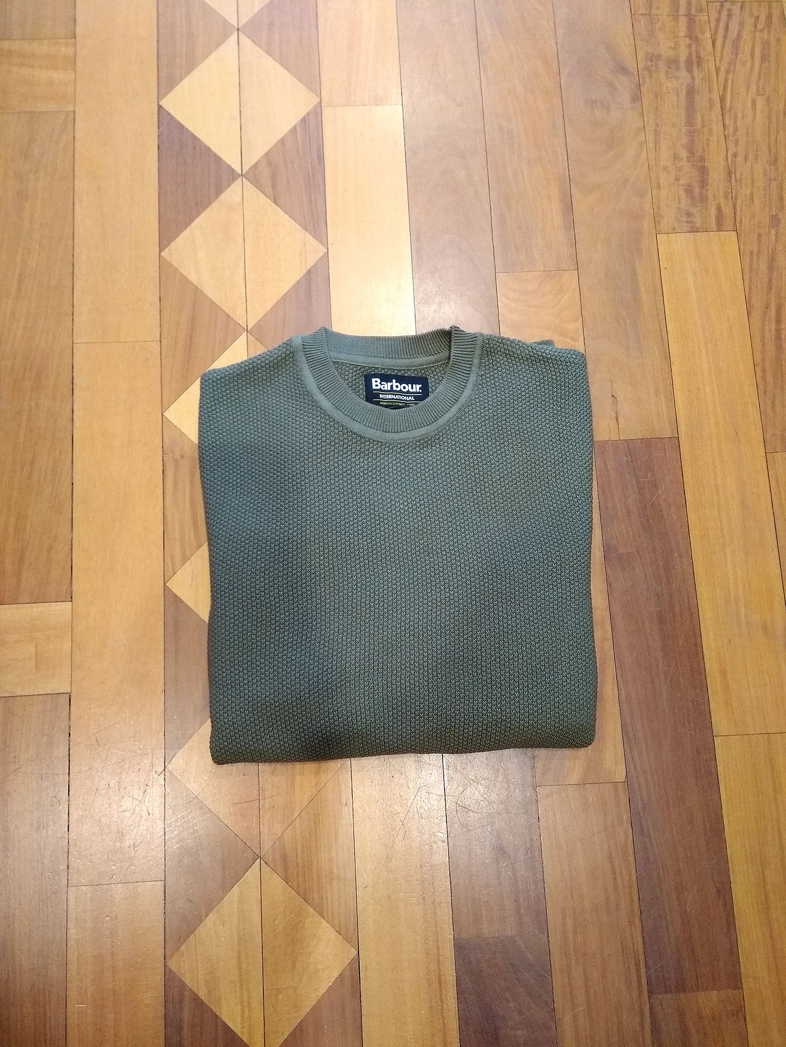 Drive Crew Green Sweater