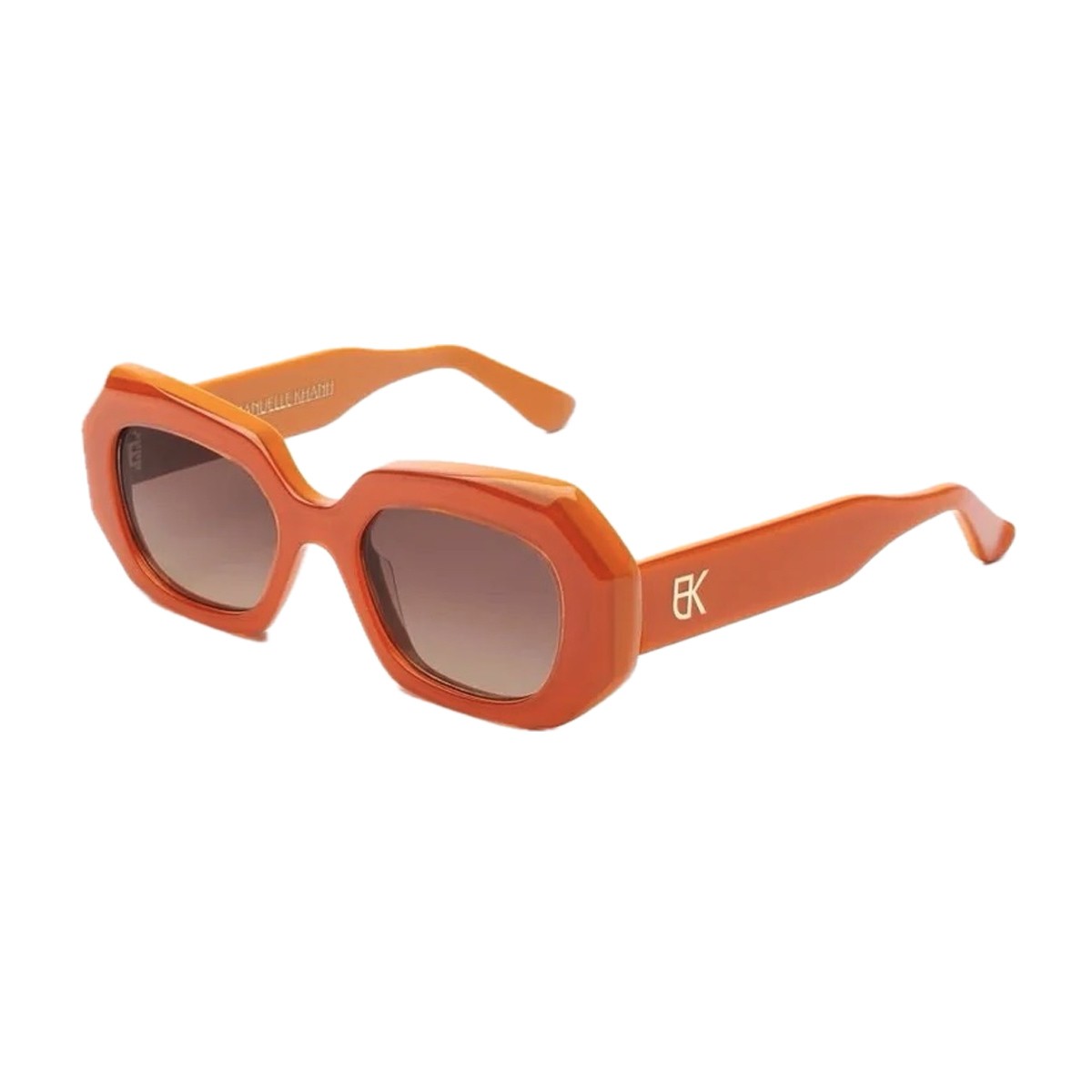 Emmanuelle Khanh Dixie Orange Bio-naylon Sunglasses