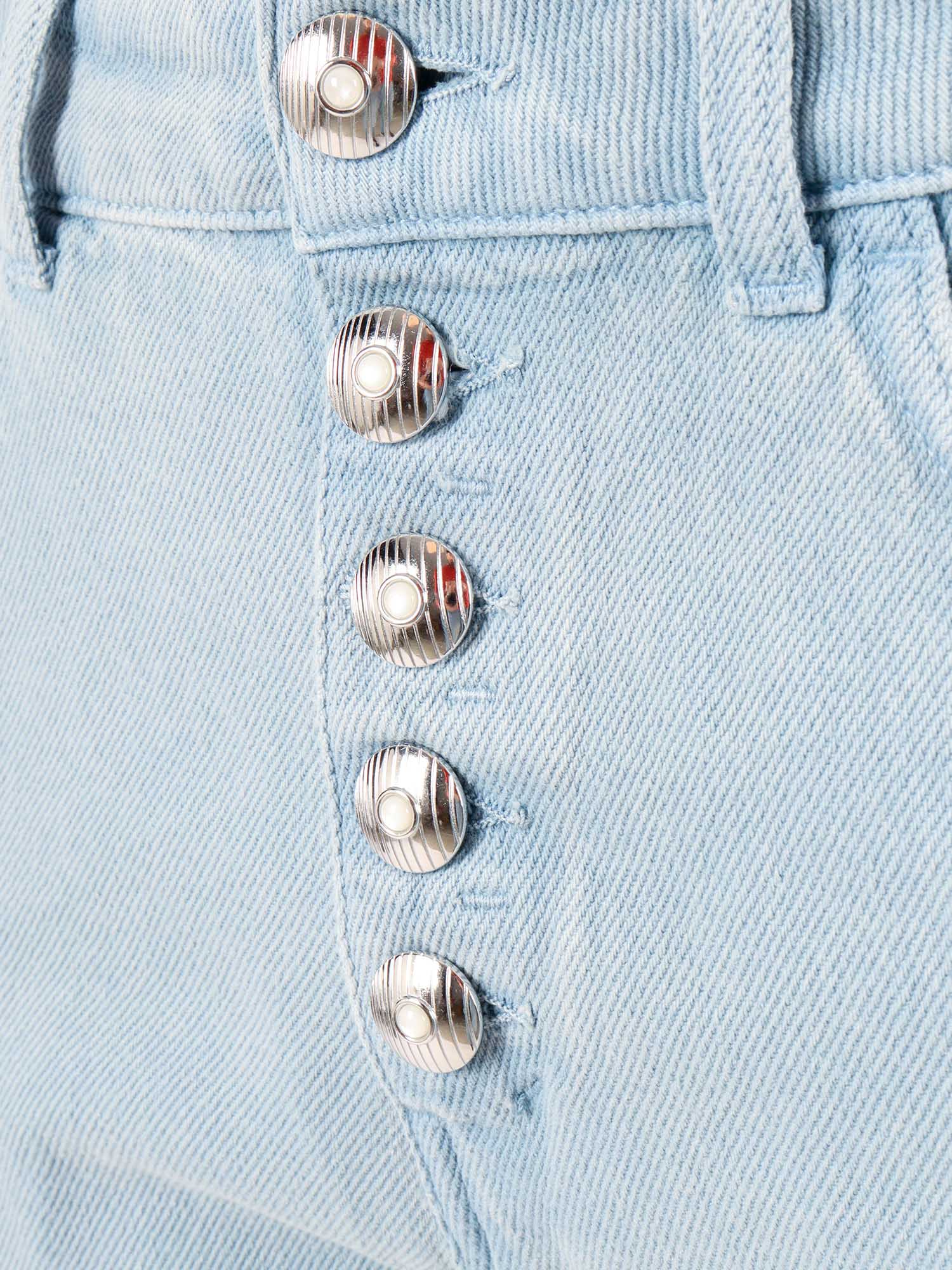 KOONS BOT GIOIE PANTS Light Blue Cotton Jean