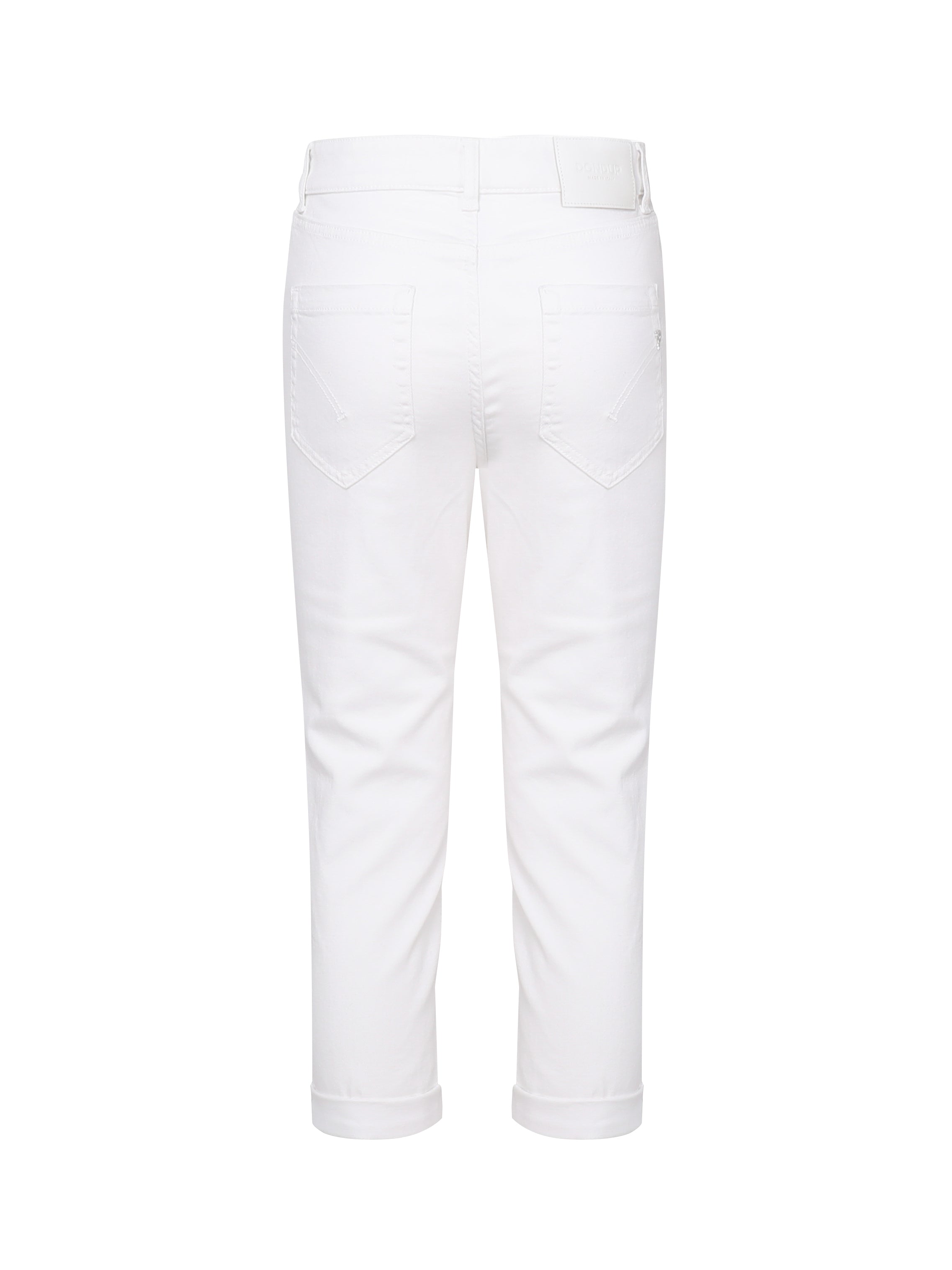 Dondup Jeans White Cotton Elastane