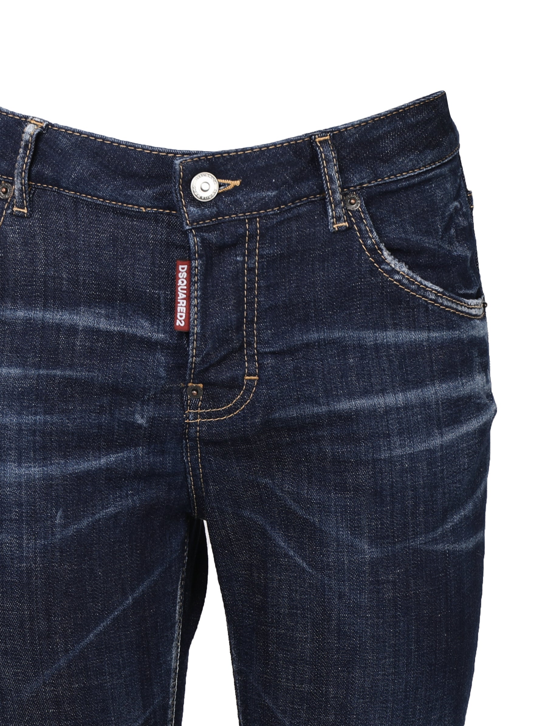 Dsquared2 Jeans Blue Cotton