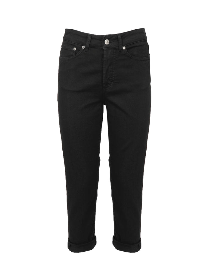 Dondup Jeans Black Cotton Elastane