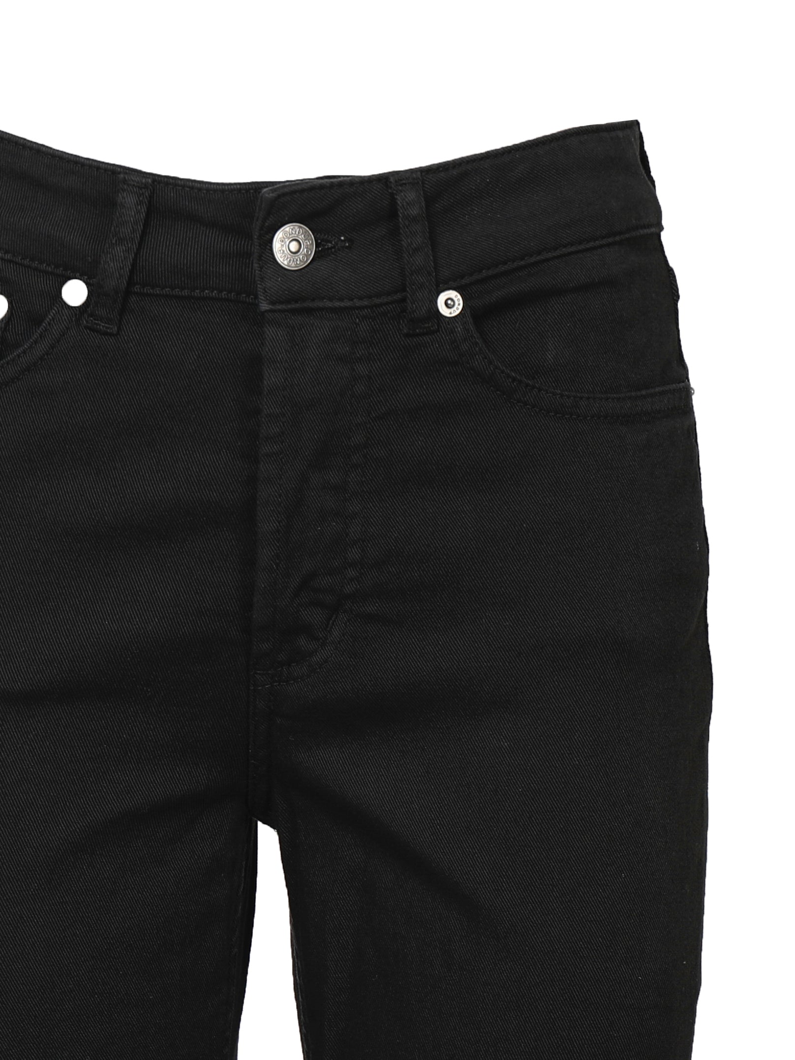 Dondup Jeans Black Cotton Elastane