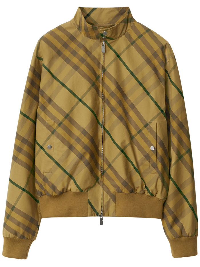 Giacca Check Brown