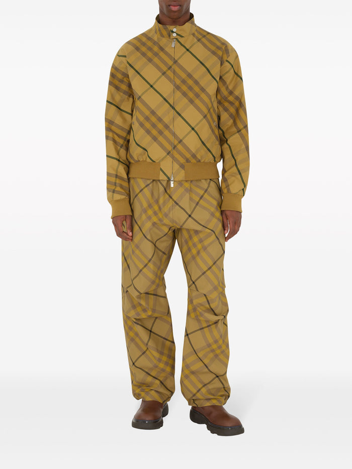 Giacca Check Brown