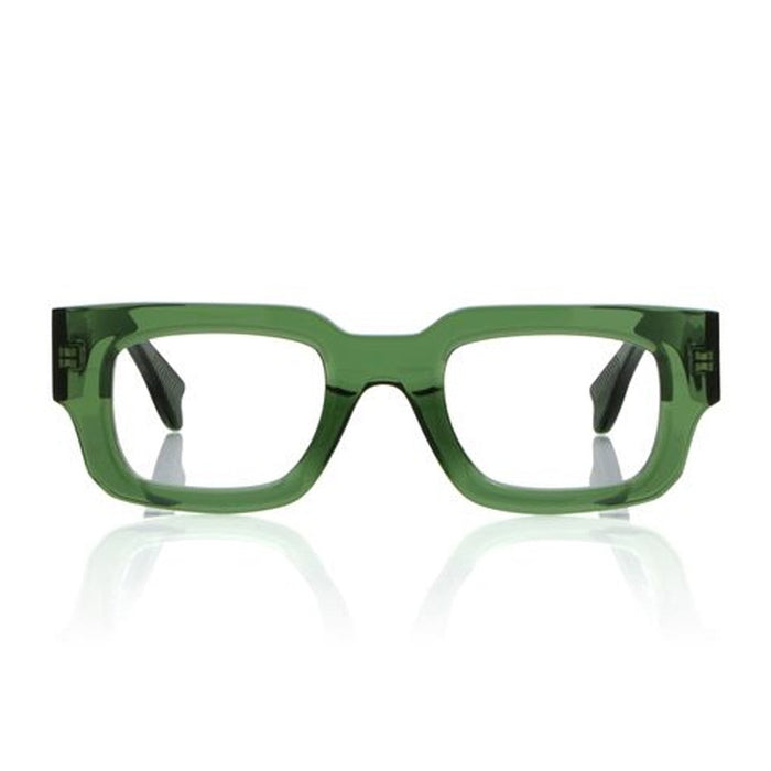 Monokol Concept Eyewear Mk263 Transparent Green Acetato Sunglasses