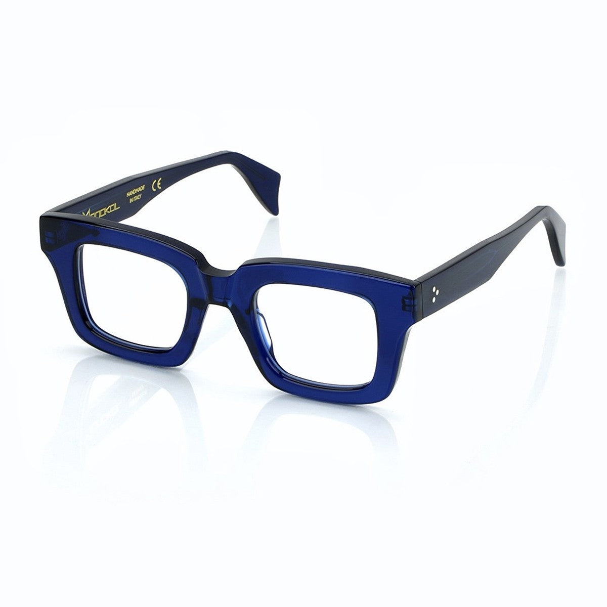 Monokol Concept Eyewear Mk295 Transparent Blue Acetato Optical Frames