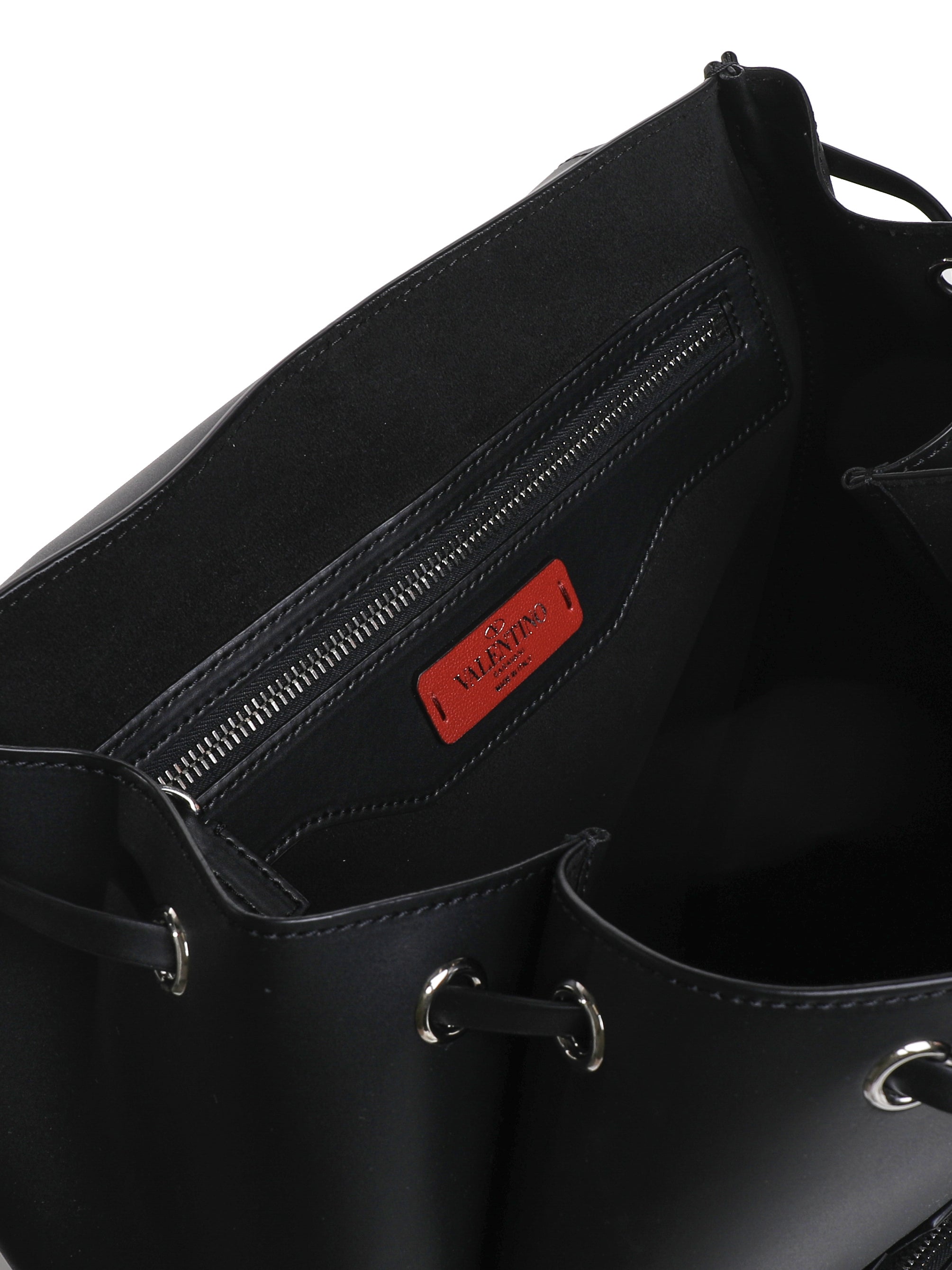 Valentino Garavani Bags Black, White Calfskin