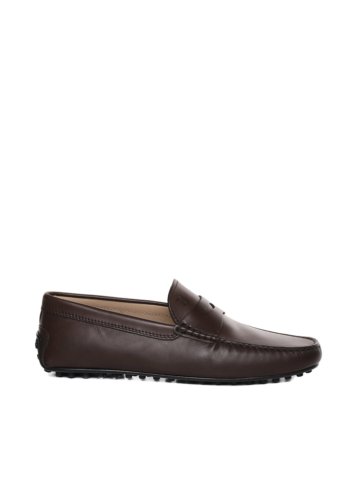 Tods Flat Shoes Marrone Africa Leather