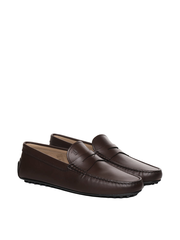 Tods Flat Shoes Marrone Africa Leather