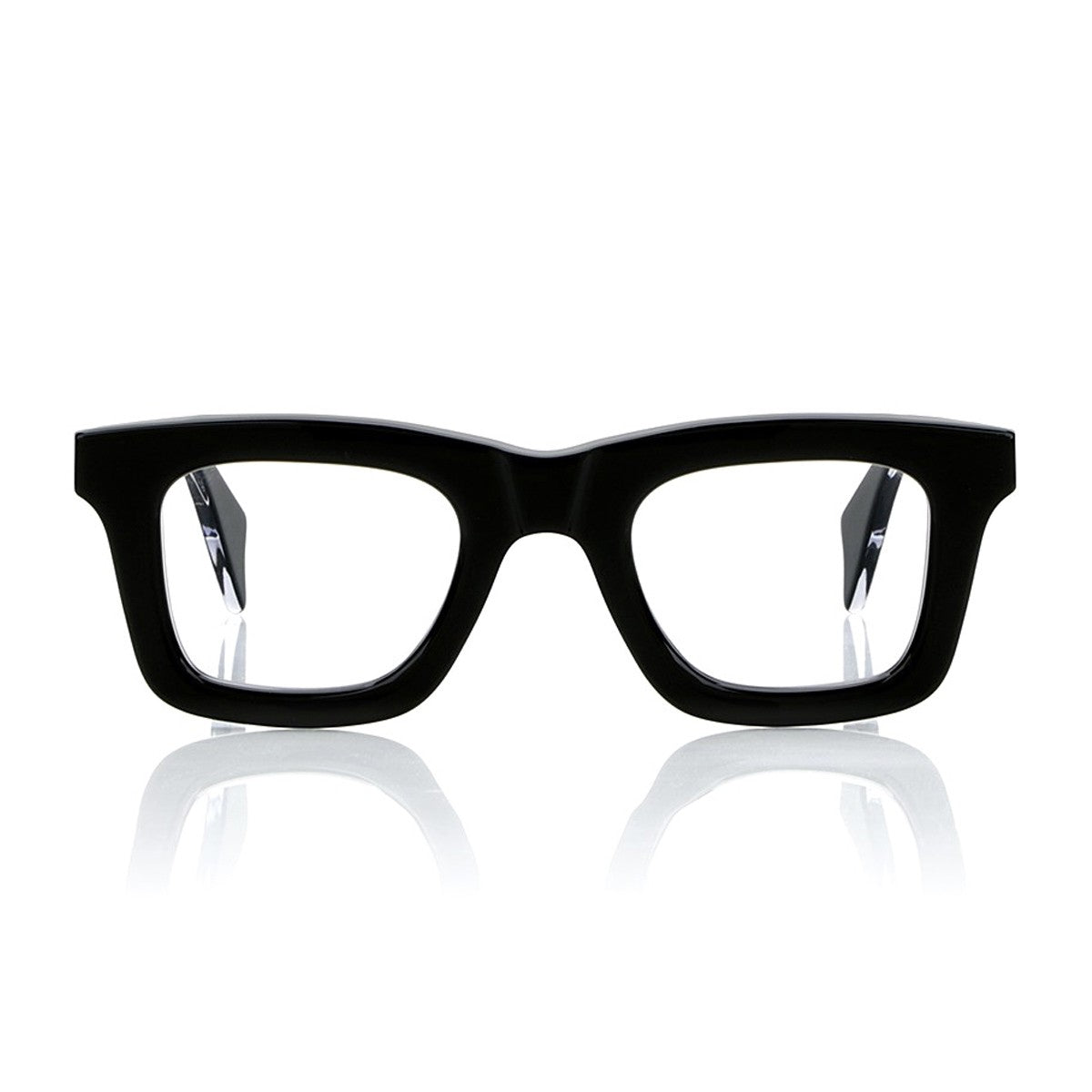 Monokol Concept Eyewear Mk308 Glossy Black Acetato Sunglasses