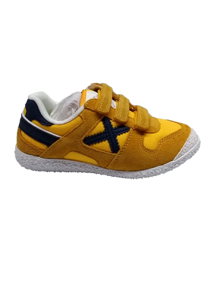 812 Yellow & Orange Calf Leather Shoe
